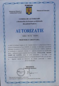 autorizare proenergy centru de formare
